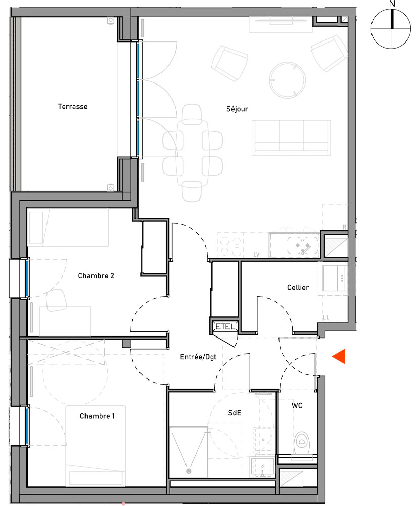 Bâtiment A - Lot A201