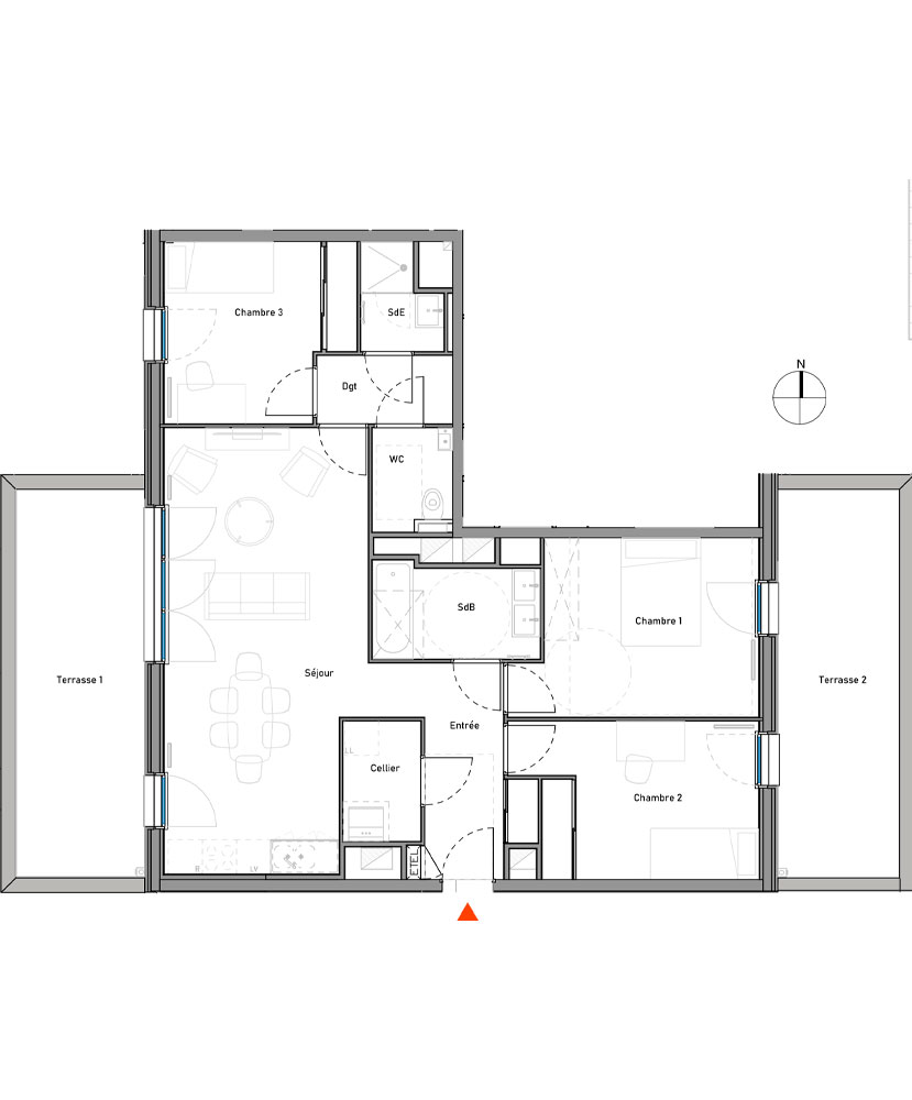 Bâtiment A - Lot A301