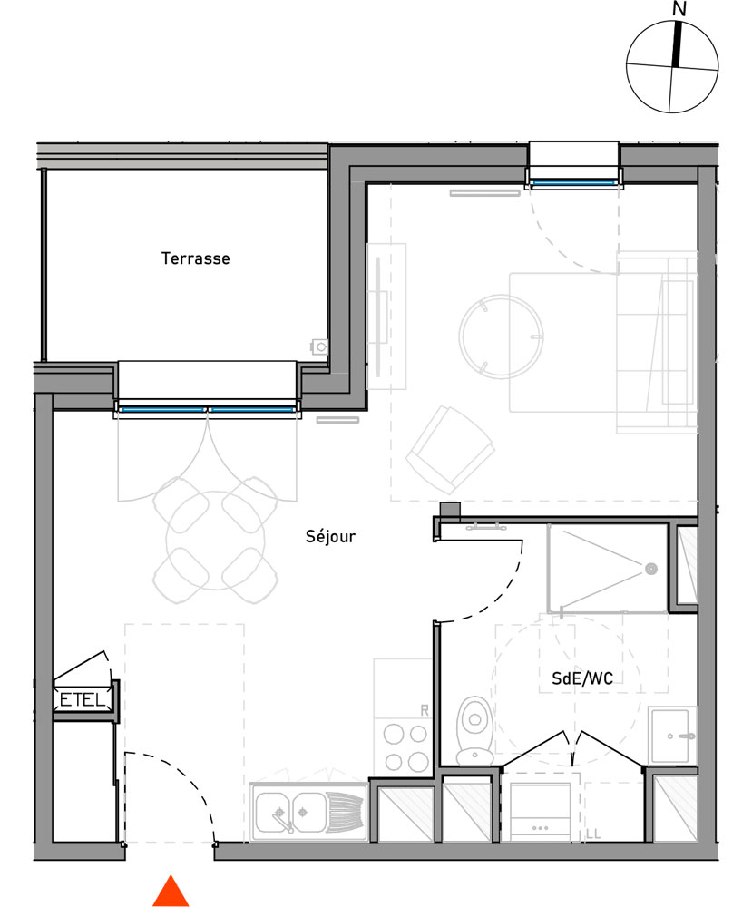 Bâtiment B - Lot B 102