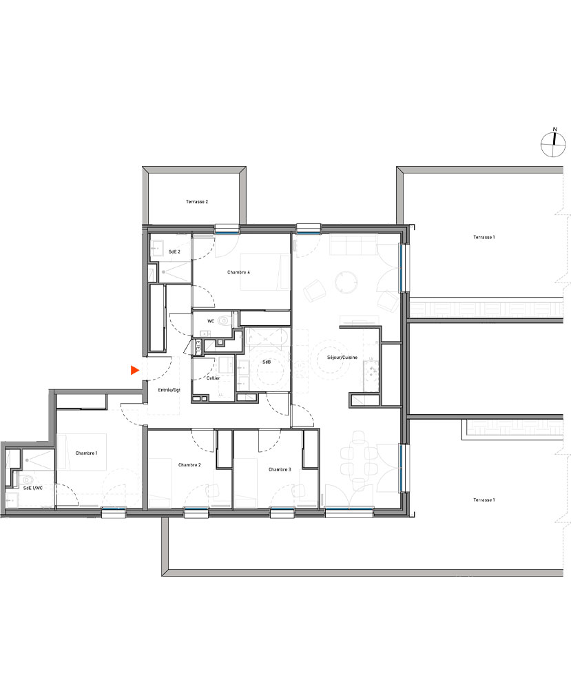 Bâtiment B - Lot B 301