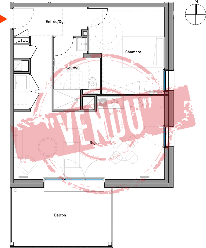 Bâtiment A - Lot A302